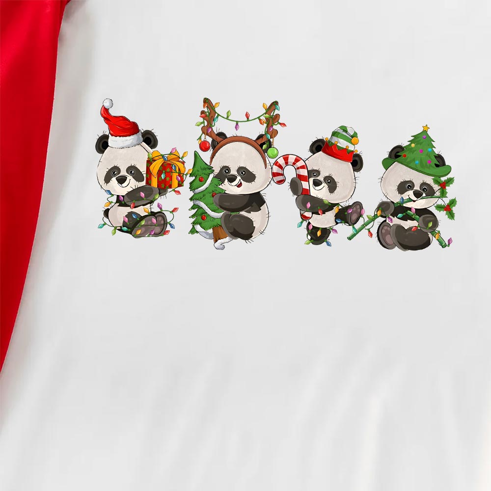 Unique Panda Christmas Jammies Matching Family