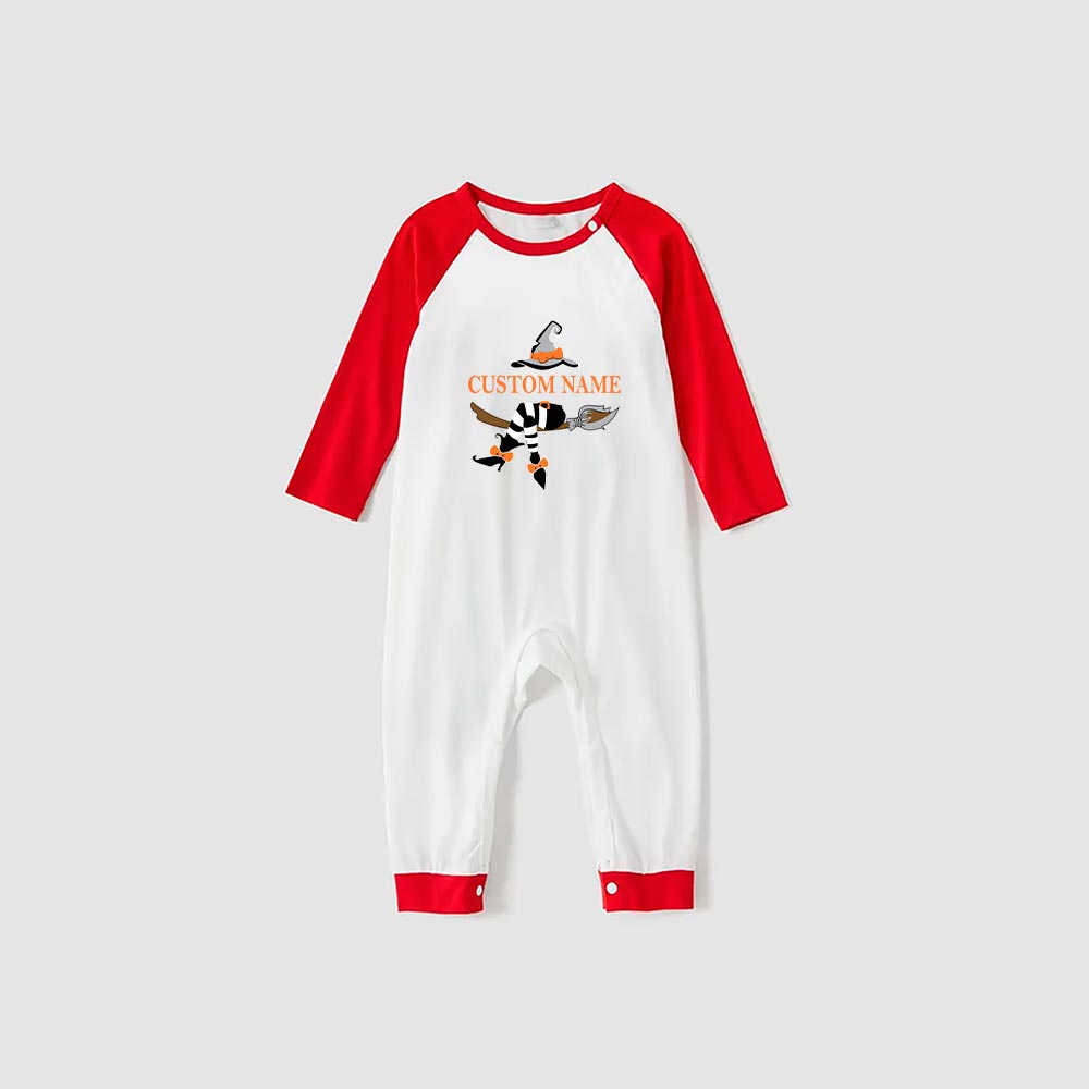 Personalized Halloween Witch Pajamas With Your Name Personalized Halloween Witch Pajamas With Your Name