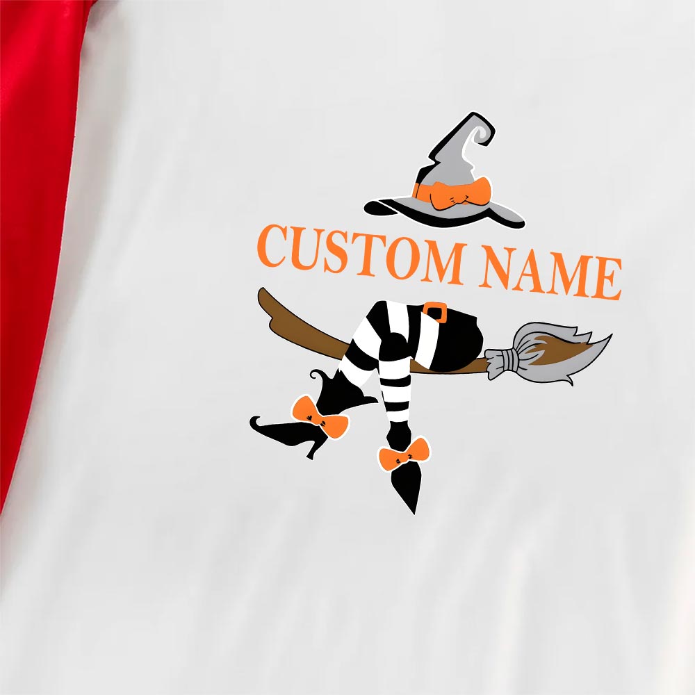 Personalized Halloween Witch Pajamas With Your Name Personalized Halloween Witch Pajamas With Your Name
