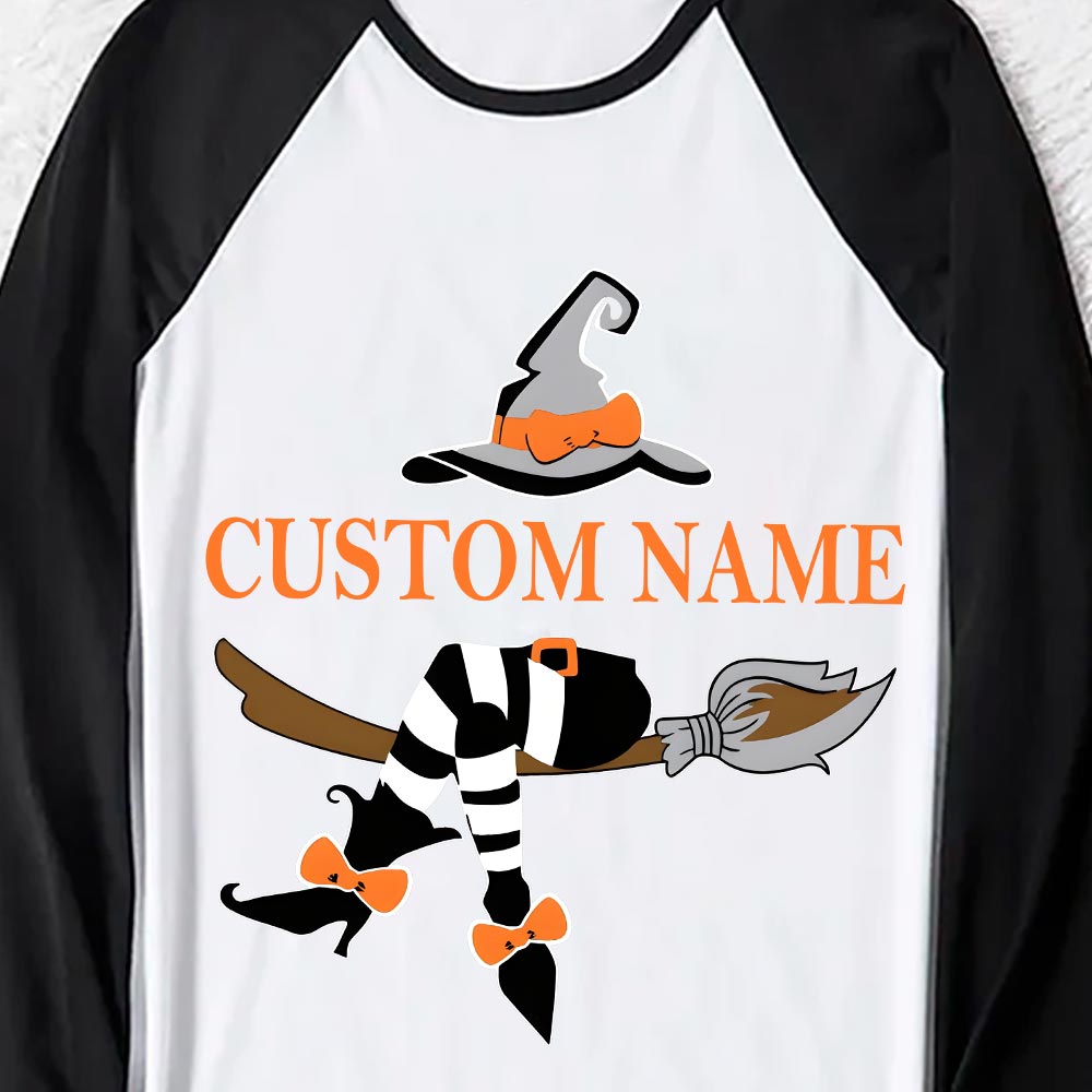 Personalized Halloween Witch Pajamas With Your Name Personalized Halloween Witch Pajamas With Your Name
