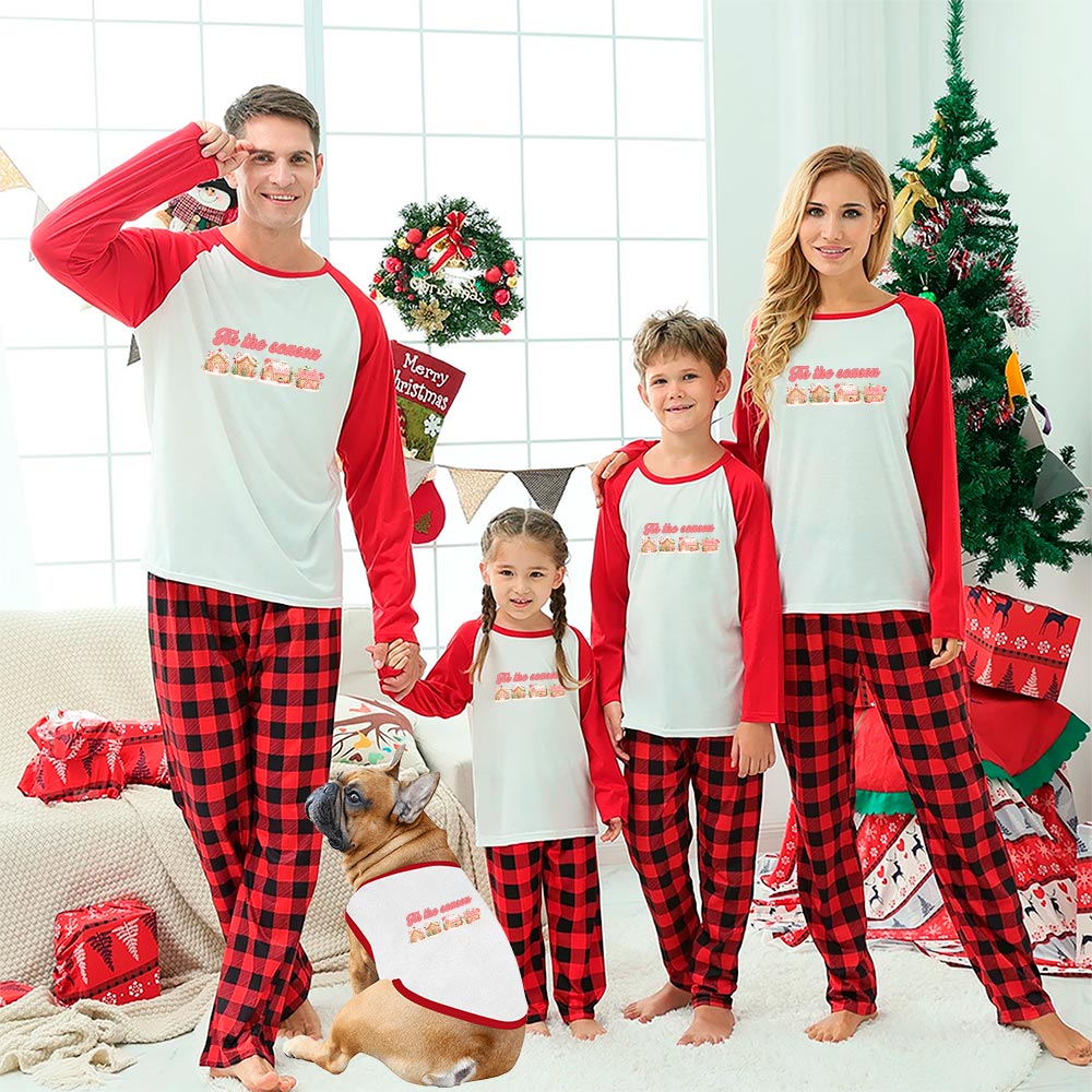 Gingerbread Houses Matching Christmas Jammies Tis The Season Gingerbread Houses Matching Christmas Jammies Tis The Season