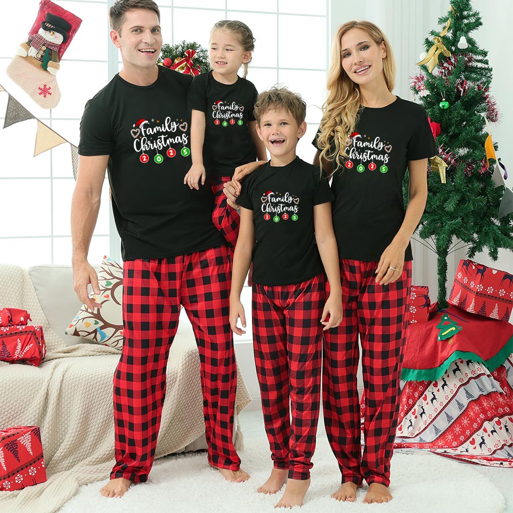 Matching Holiday Pajamas Xmas 2025