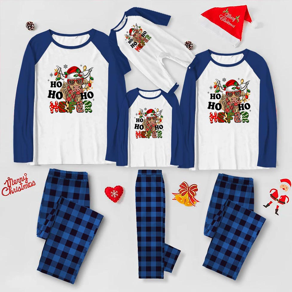 Cool Highland Cow Christmas Jammies 6 Styles Cool Highland Cow Christmas Jammies 6 Styles