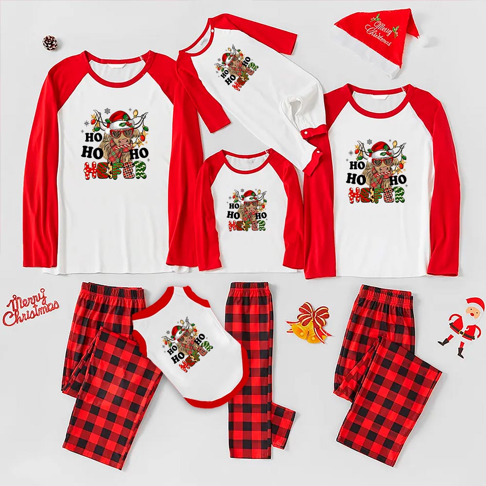 Cool Highland Cow Christmas Jammies 6 Styles Cool Highland Cow Christmas Jammies 6 Styles