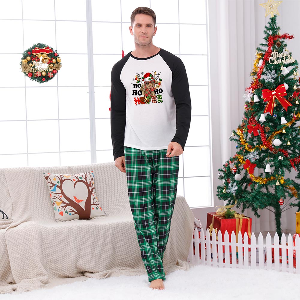 Cool Highland Cow Christmas Jammies 6 Styles Cool Highland Cow Christmas Jammies 6 Styles