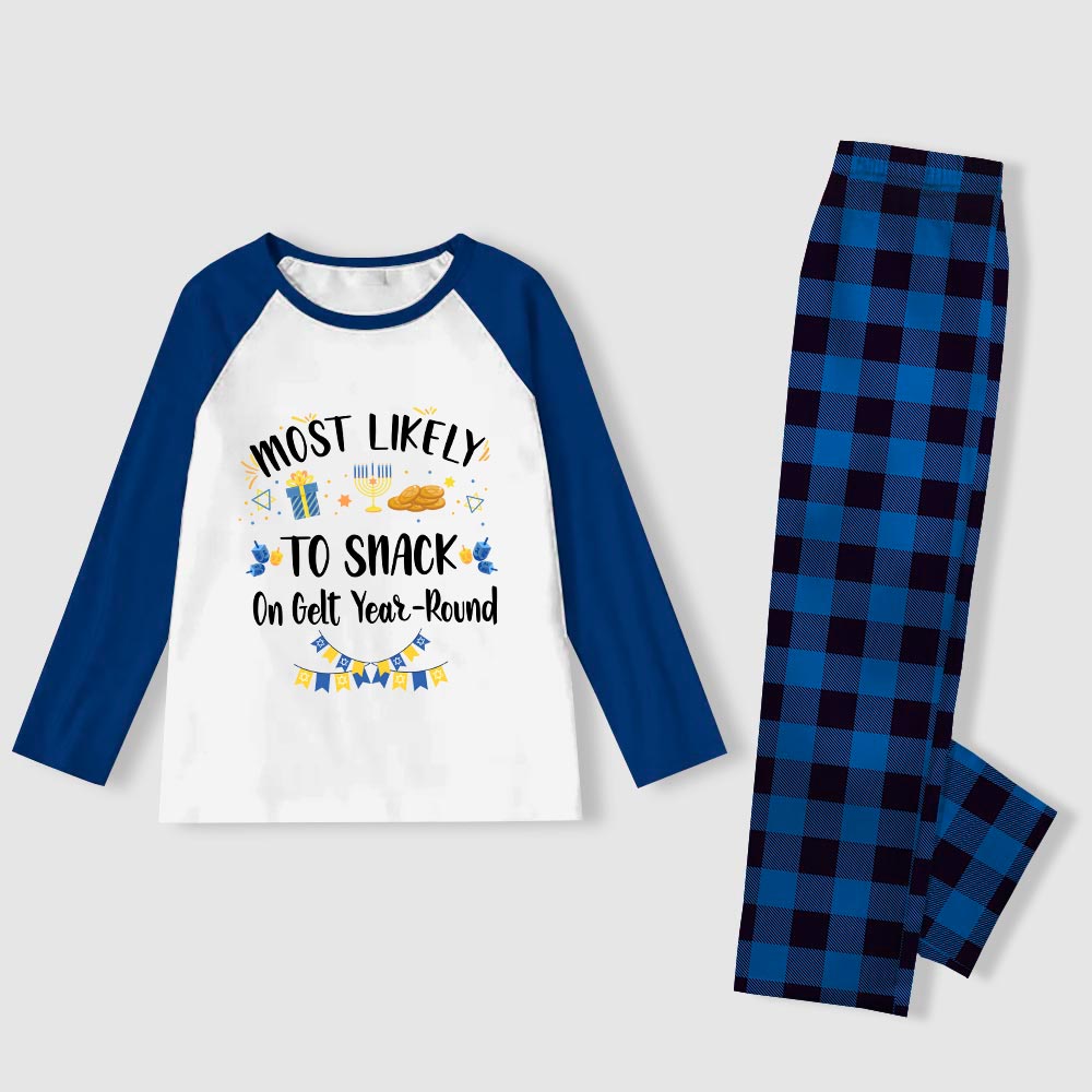 Most Likely Hanukkah Matching Family Pajamas Most Likely Hanukkah Matching Family Pajamas