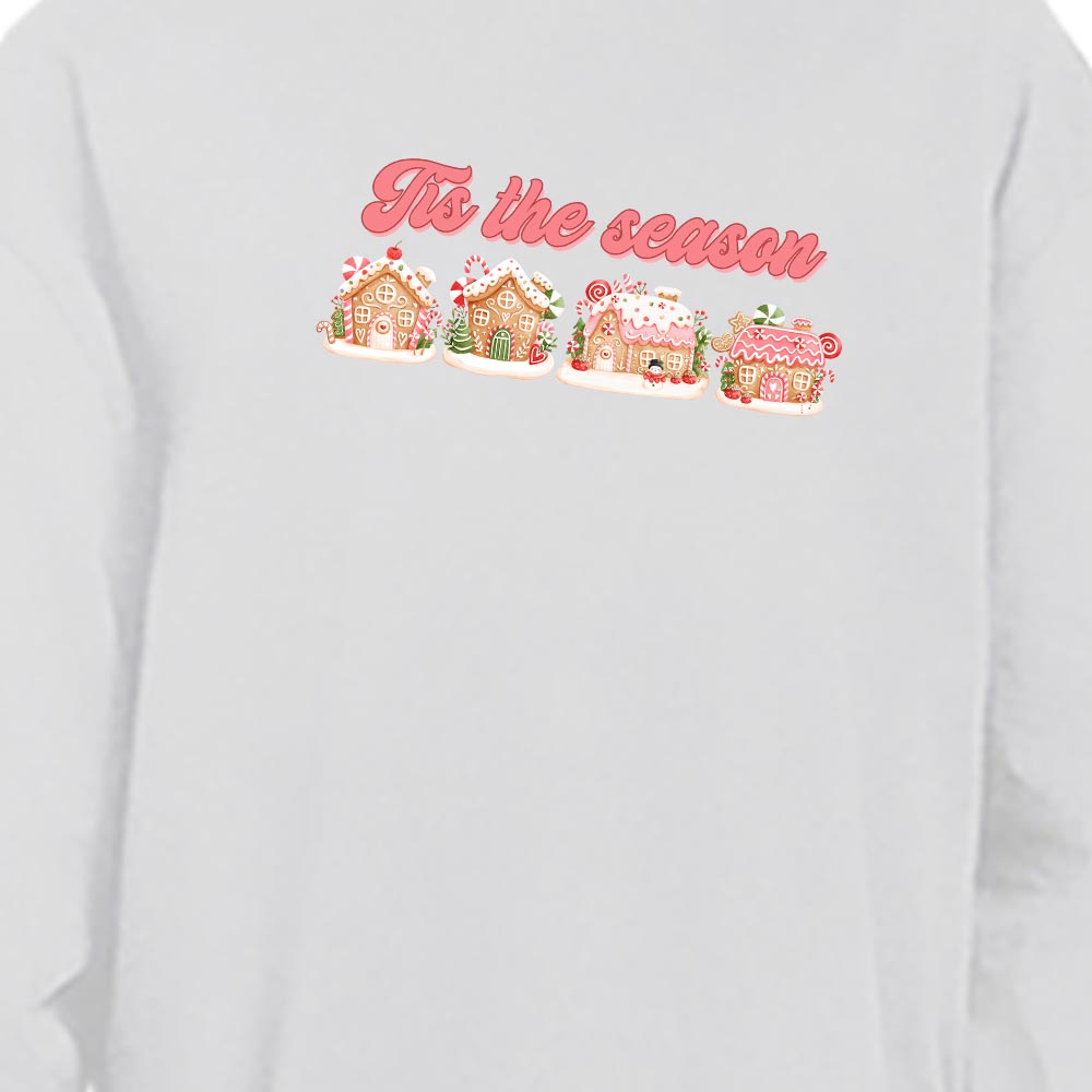 Cotton Matching Christmas Pjs Print Gingerbread House Tis The Season Cotton Matching Christmas Pjs Print Gingerbread House Tis The Season