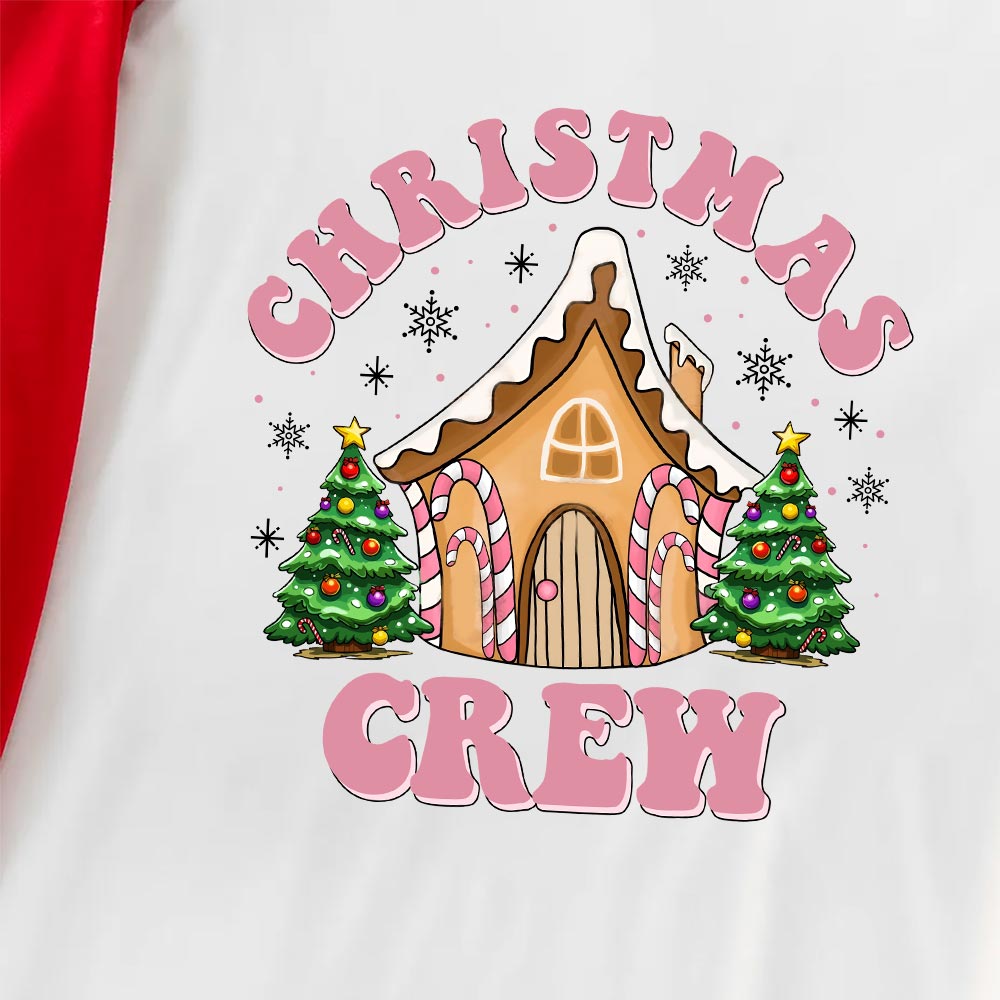 Gingerbread House Christmas Jammies For Family Crew 3 Styles Gingerbread House Christmas Jammies For Family Crew 3 Styles