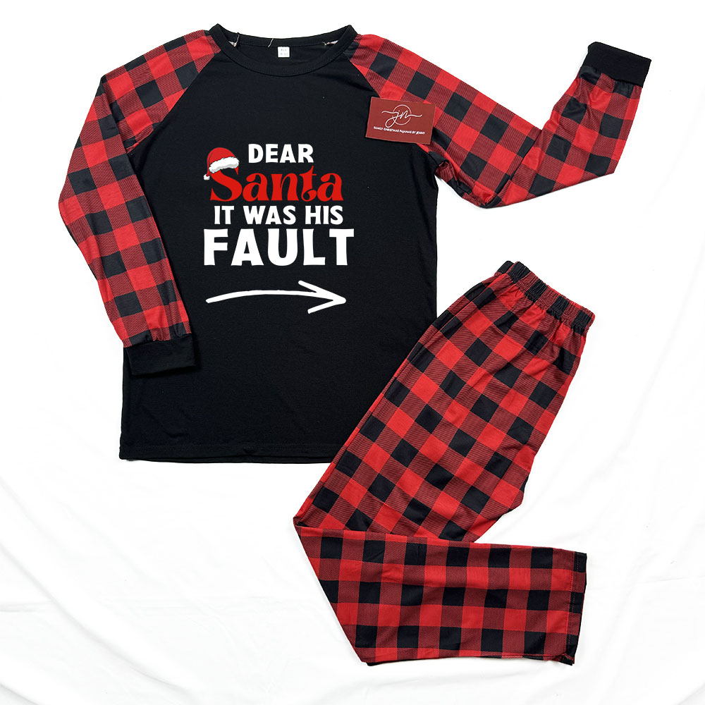 Dear Santa Christmas Pjs Matching Couples Dear Santa Christmas Pjs Matching Couples