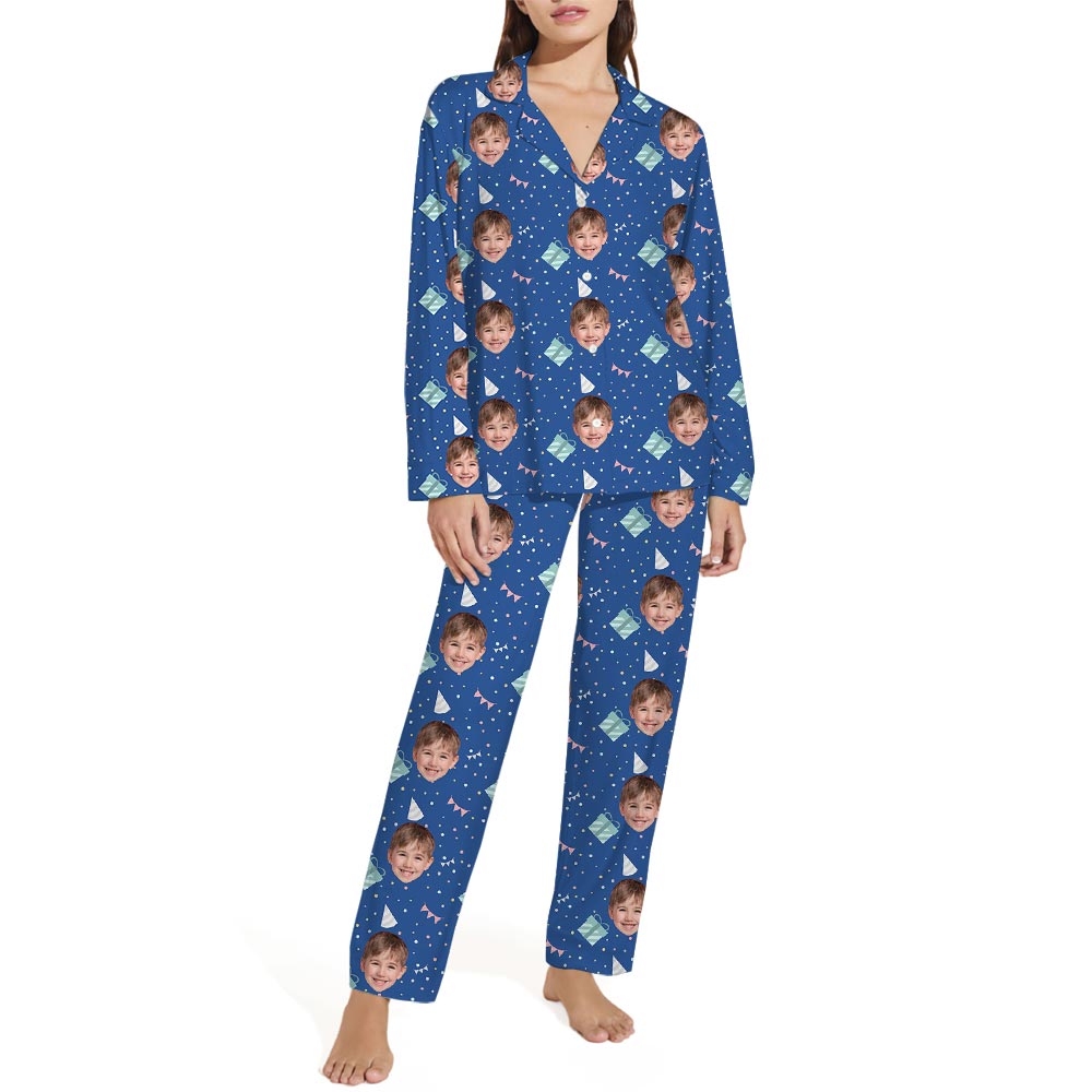 Personalized Birthday Pajamas With Your Face Personalized Birthday Pajamas With Your Face