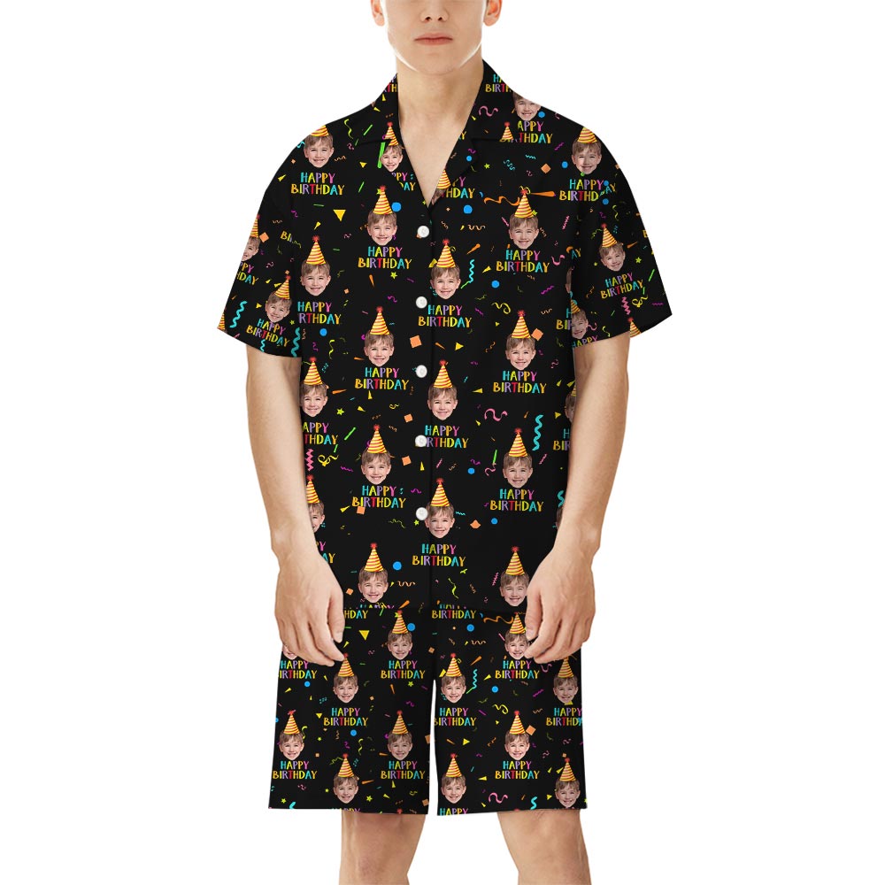 Funny Short Custom Face Jammies For Birthday Funny Short Custom Face Jammies For Birthday