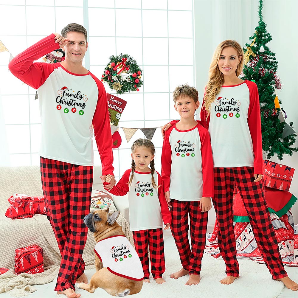 Long Sleeves Matching Family Jammies For Christmas 2024 Long Sleeves Matching Family Jammies For Christmas 2024