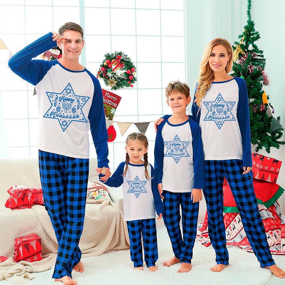 Star Of David Menorah Matching Hanukkah Sleepwear Star Of David Menorah Matching Hanukkah Sleepwear