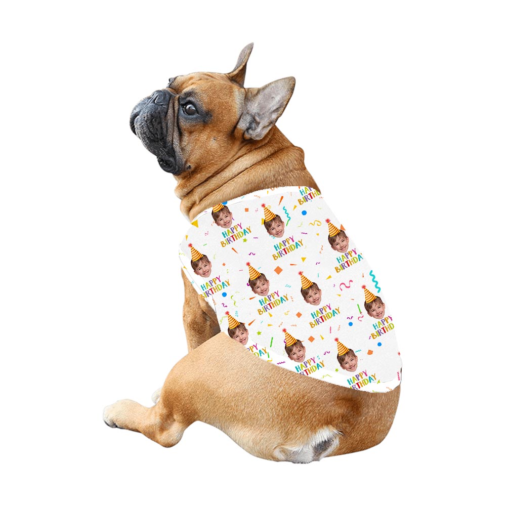 Short Happy Birthday Jammies With Custom Face Short Happy Birthday Jammies With Custom Face