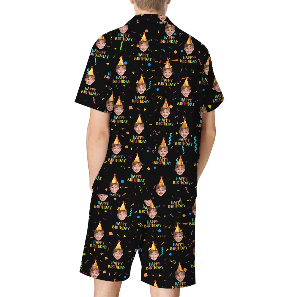 Funny Short Custom Face Jammies For Birthday Funny Short Custom Face Jammies For Birthday