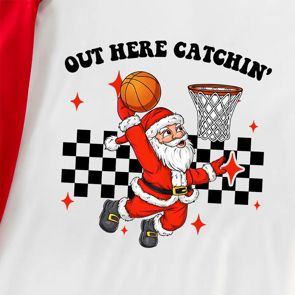 Funny Basketball Lovers Christmas Pjs Short Sleeves Funny Basketball Lovers Christmas Pjs Short Sleeves