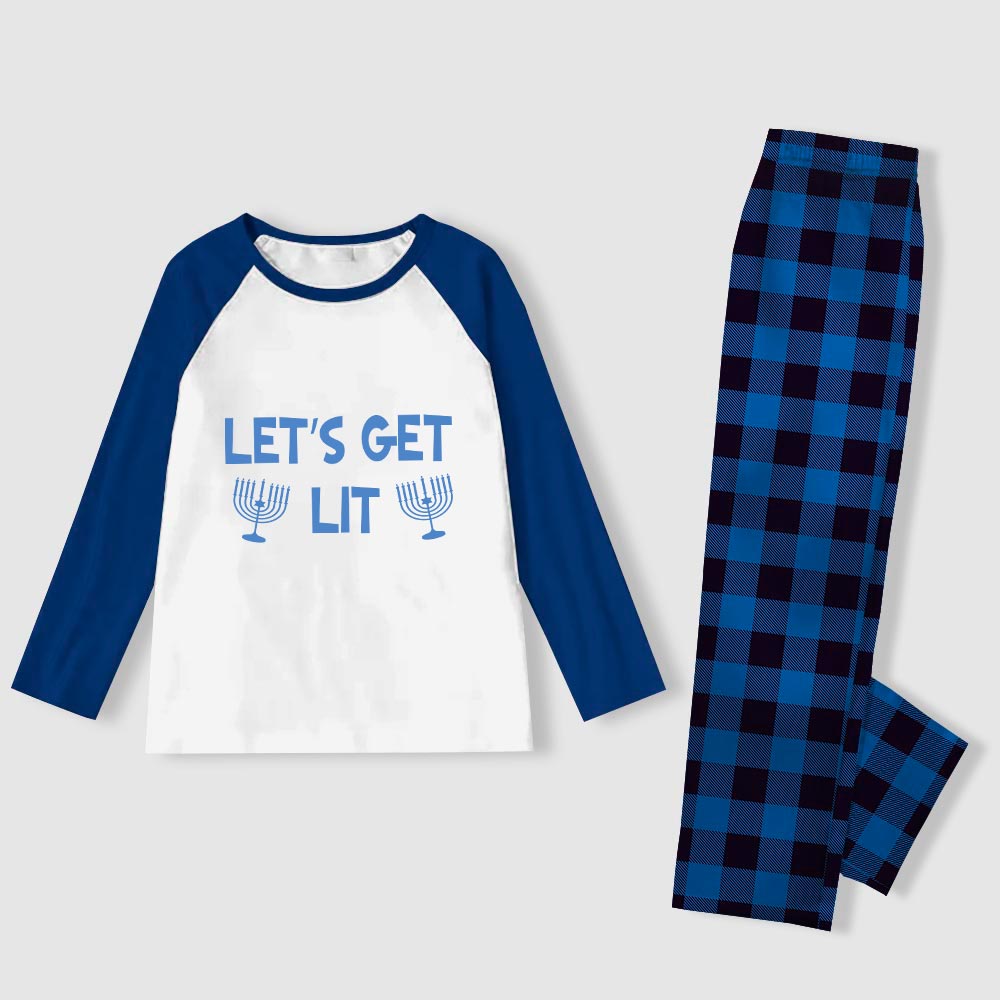 Personalized Hanukkah Sayings Matching Family Jammies Personalized Hanukkah Sayings Matching Family Jammies