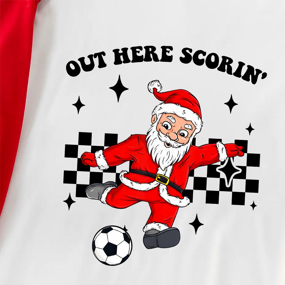 Unique Football Player Santa Pajamas Plaid Unique Football Player Santa Pajamas Plaid