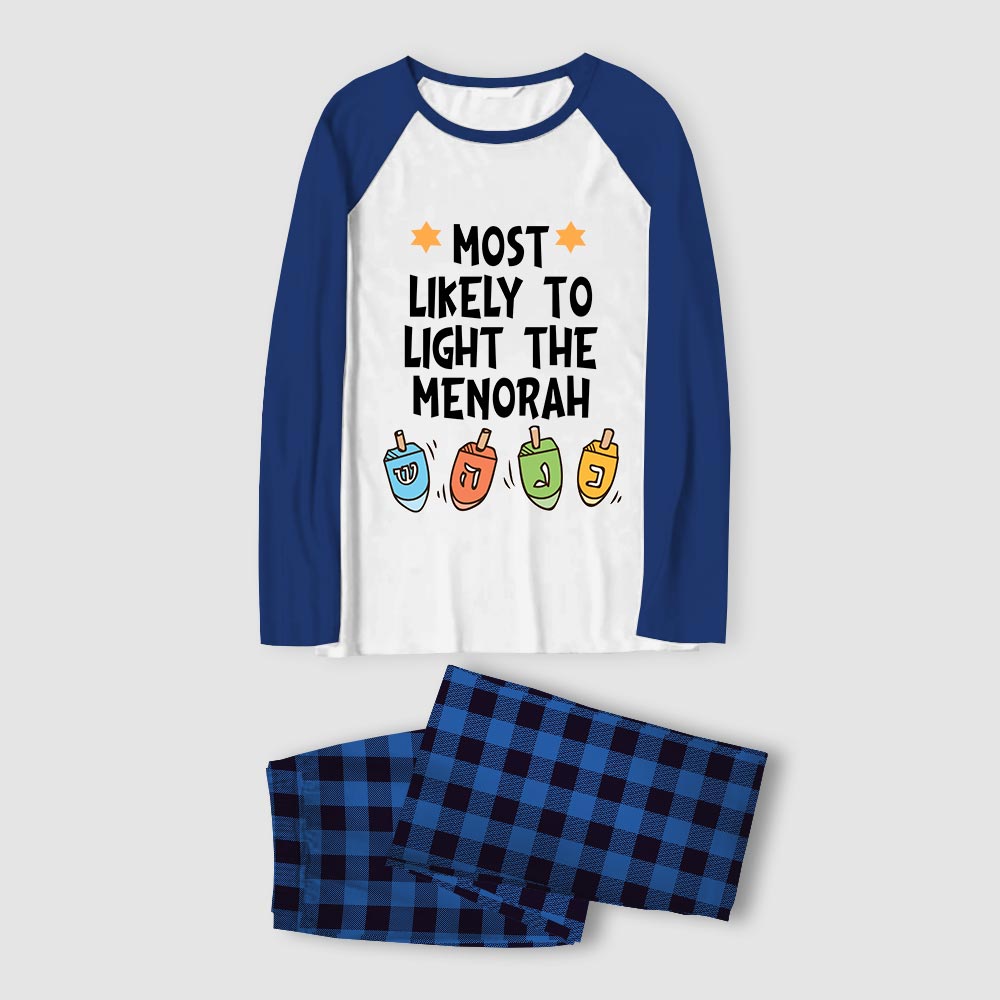Personalized Most Likely To Hanukkah Sayings Pajamas Personalized Most Likely To Hanukkah Sayings Pajamas
