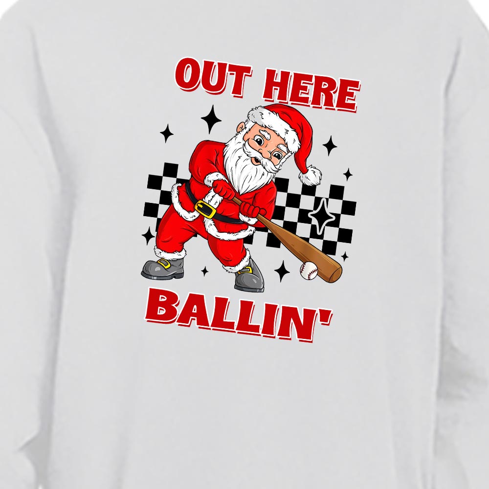 Cotton Baseball Christmas Pjs Long Sleeves Cotton Baseball Christmas Pjs Long Sleeves
