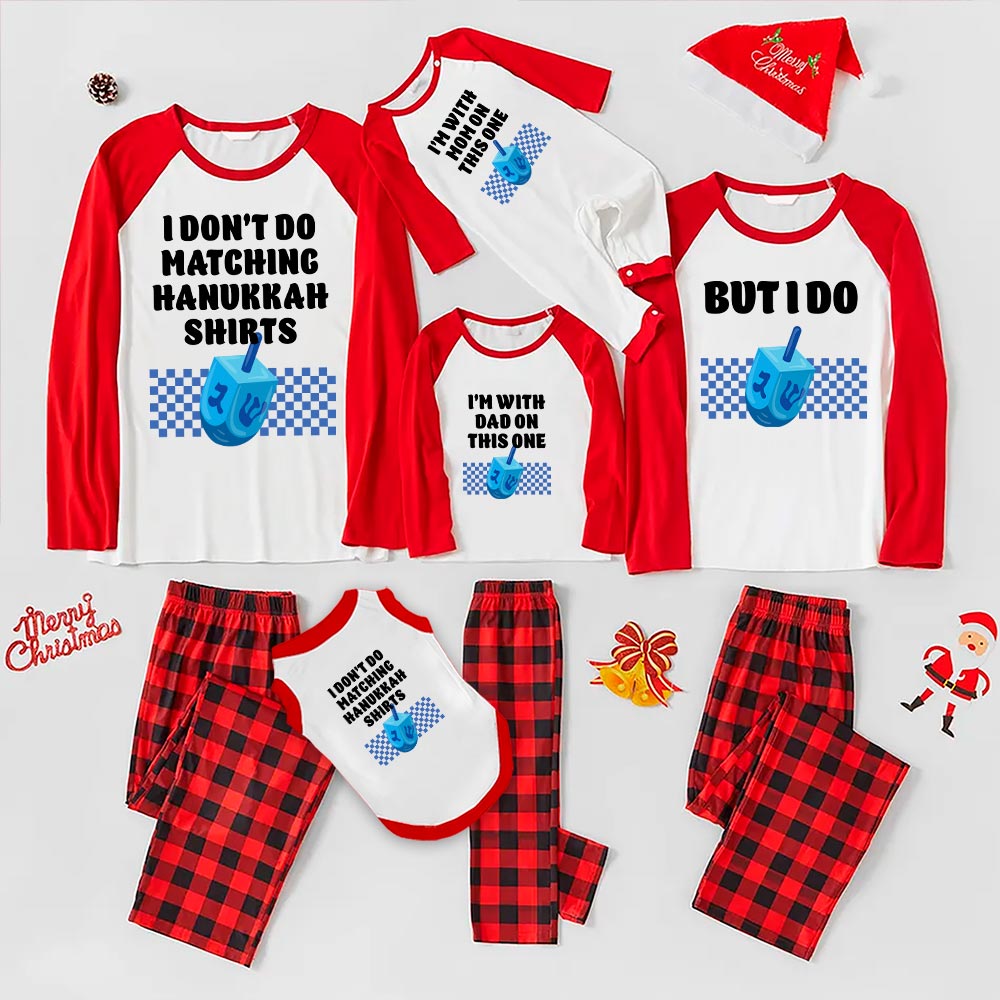 Personalized Matching Hanukkah Family Pajamas Sets Personalized Matching Hanukkah Family Pajamas Sets