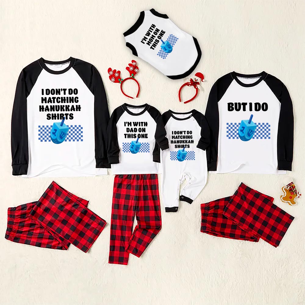Personalized Matching Hanukkah Family Pajamas Sets Personalized Matching Hanukkah Family Pajamas Sets