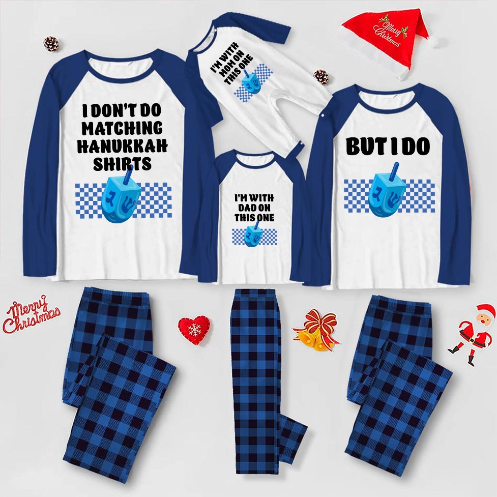 Personalized Matching Hanukkah Family Pajamas Sets Personalized Matching Hanukkah Family Pajamas Sets