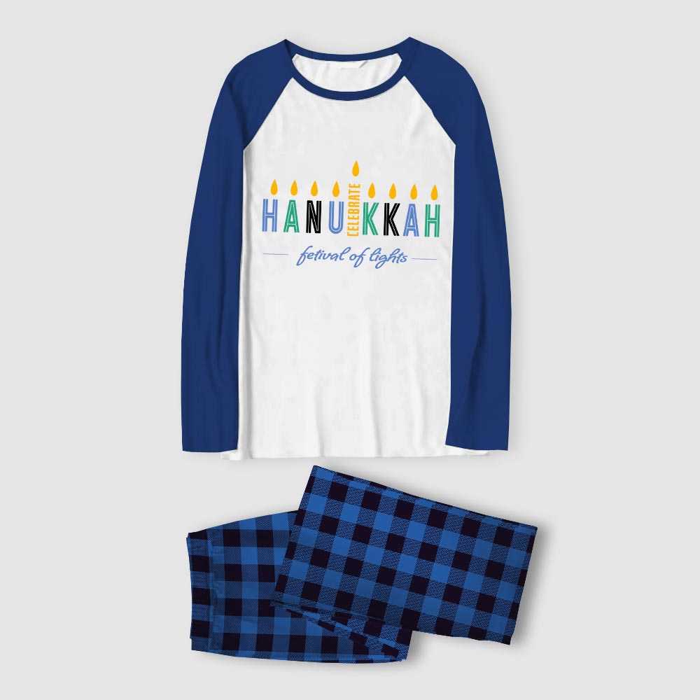 Festival Of Lights Family Pajama Sets For Hanukkah Festival Of Lights Family Pajama Sets For Hanukkah