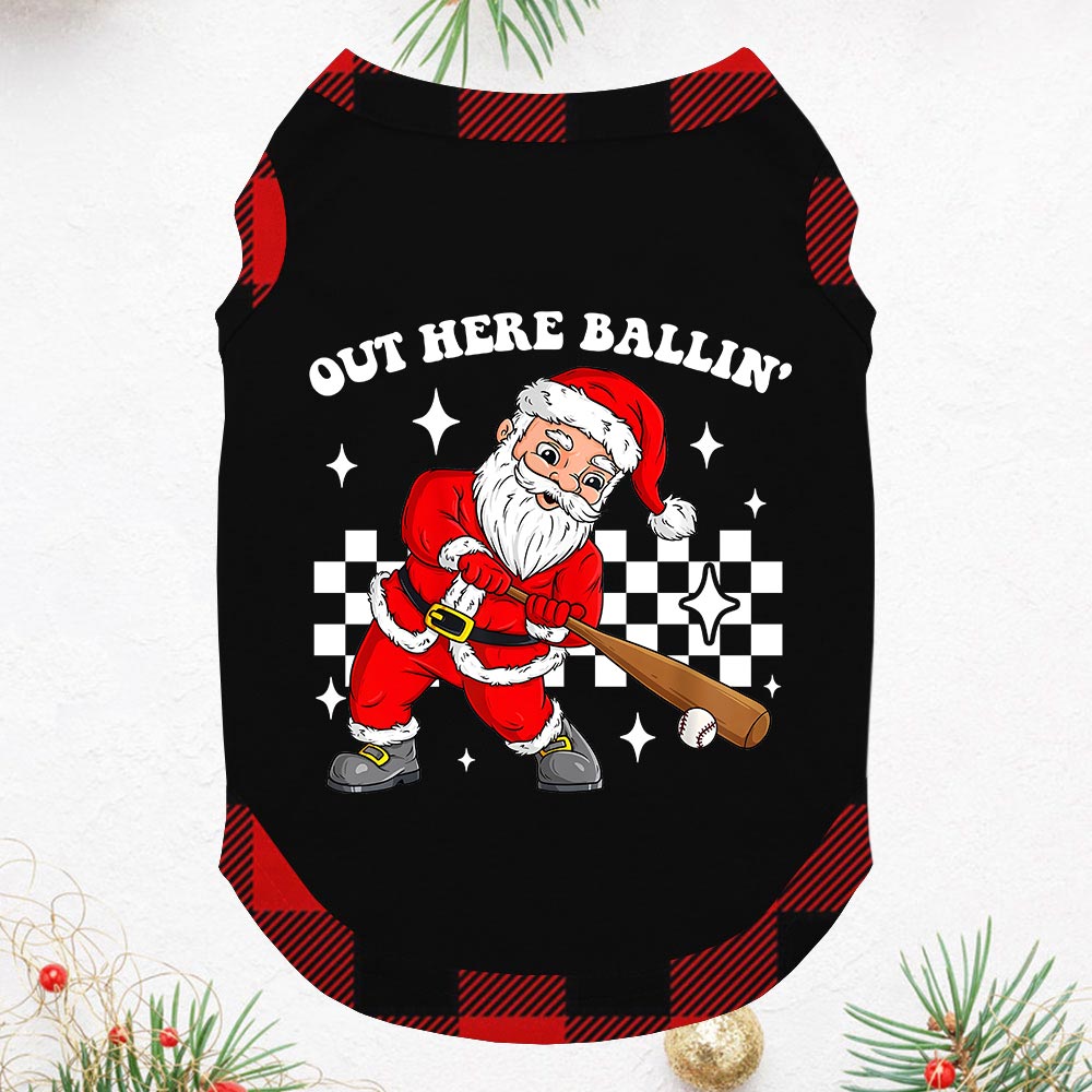 Plaid Baseball Christmas Pjs Matching Family Plaid Baseball Christmas Pjs Matching Family